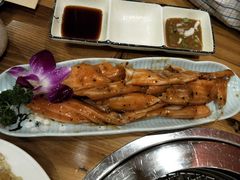 自烤三文鱼排-竹叶亭日式烤肉料理(天辅圣堡小区店)