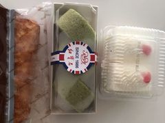 蜜豆抹茶卷蛋糕-红宝石·鲜奶小方·海派西点房(莘庄龙之梦店)