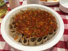 西红柿浇汁莜面-西贝(枫蓝国际购物中心店)
