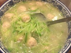 青萝卜汆丸子-小土豆北方菜馆(文慧园店)