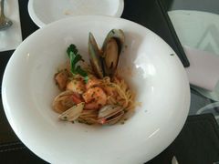 海鲜意面（包含扇贝、海虹、鳕鱼、鱿鱼、蛤蜊、鲜虾）-EATALIA意塔利意式餐厅(鼓楼店)