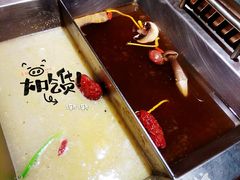 养生锅&菌锅-老牌坊云南鱼豆花火锅(哈西万达店)