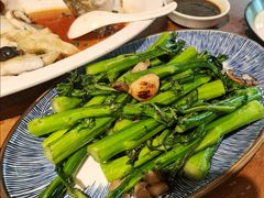 猪油渣生炒菜心苗-常来小聚·广州非遗传承餐厅(中山二路店)