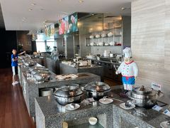 自助取餐区-虎门美思威尔顿酒店(海之光自助餐)
