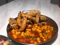 必点炸鸡翅配年糕-HOTISLAND海鸡岛·韩国料理(江南西店)