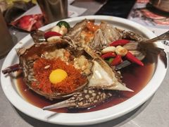 -草家酱蟹炭火烤肉店(珲春南路一店)