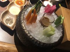 青菜拼盘-牛道·和牛九食(市府恒隆广场店)