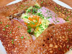 鸡蛋蘑菇熏肉荞麦可丽饼-RAC BAR(安福路店)