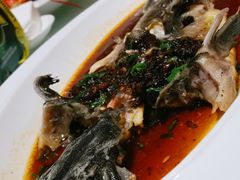 奇妙三豉蒸鲟龙鱼-万龙洲海鲜(大兴绿地缤纷城店)