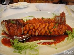 酸甜鲈鱼-桂林喜来登饭店-国泰中餐厅