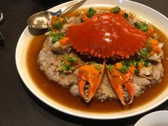 和乐蟹蒸手剁肉饼-广州文华东方酒店·江-由辉师傅主理