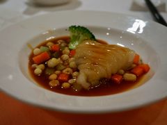 鲍汁五谷扣花胶-帝豪酒店•帝苑潮州酒楼