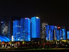 景点-钱江新城灯光秀