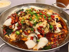 椒麻黑鱼片-金哥私房菜馆(张府园总店)