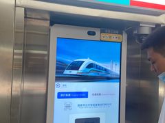 -龙阳路磁悬浮列车总站-停车场