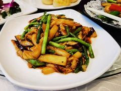 茄豆合炒-香山家宴