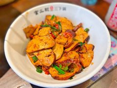 韭菜香干-富正毅三下锅(大庸府城店)