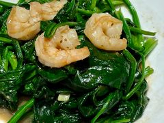 孜然炒菠菜-聪英餐厅