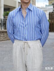 -怒马会 全麻衬西装高级定制