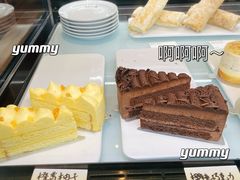 橙香柚子慕斯蛋糕-Seesaw Coffee(苏州中心店)