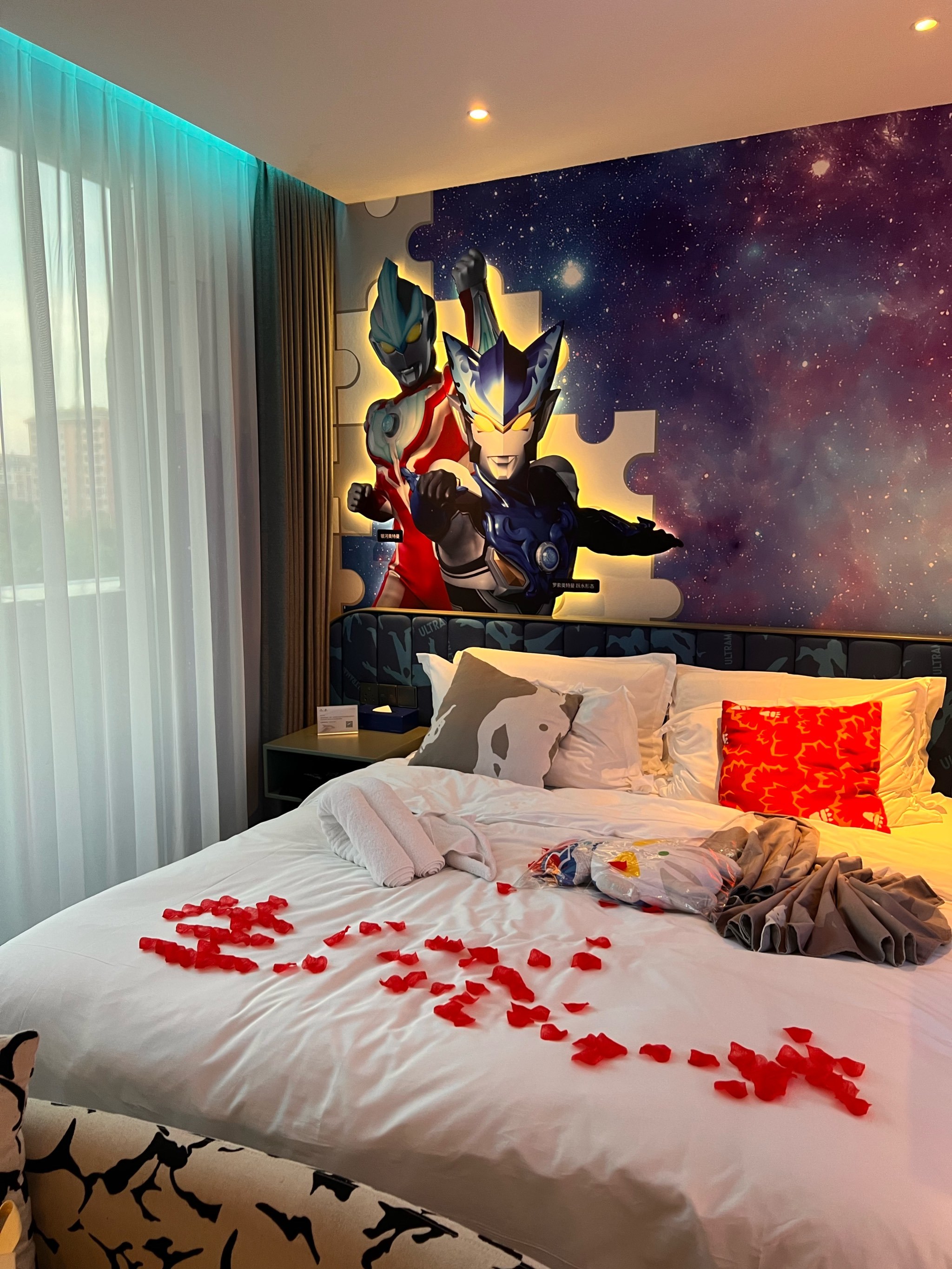 男孩子都爱的奥特曼主题酒店