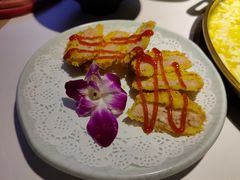 虾饼-猪啊牛呀羊啊铜盘烤肉(正大广场店)