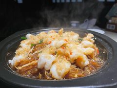 金银蒜蒸凤尾虾-绿茶餐厅(城西银泰城店)