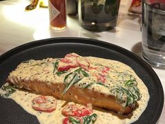 托斯卡纳三文鱼配藜麦-IL TEATRO 精品意大利餐厅