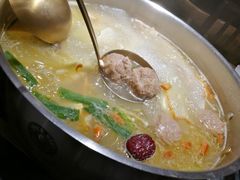 骨汤虫草花锅底-许府牛火锅(信义坊总店)