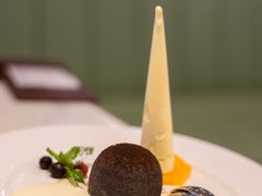 巧克力熔岩布丁配雪糕-港丽餐厅(高德置地店)