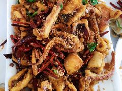 干煸鱿鱼-鼓歌海鲜舫·手抓海鲜(大学城店)