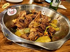 主打的干锅鸭头-安诚居干锅鸭头(八角店)