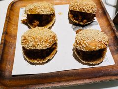 肉沫芝麻烧饼-四季民福烤鸭店(王府井东安门店)