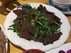 驴血炒韭菜-漕河全驴宴饭店(徐水店)
