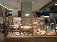 面包甜点陈列柜-山崎面包(静安久光店)