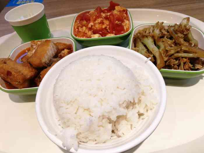 大米先生(红旗渠路店)-"快速解决午饭的好去处,本来对这家大米先生.