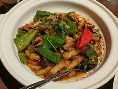 辣椒腩肉炒蹄筋-奉天小馆·非遗东北菜(沈阳万象城店)