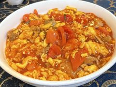 番茄牛肉滑蛋-晓平饭店(嘉善路店)