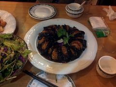 鲜虾酿茄盒-大眼锅贴水饺(河东店)