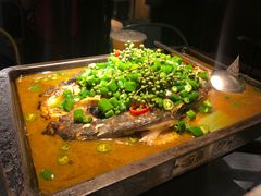 -探鱼·鲜青椒爽麻烤鱼(广州花都来又来店)