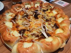 炙烤澳洲牛肉比萨（大方薄底）-必胜客(城西银泰店)