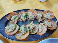蒜蓉蒸扇贝-板桥海鲜广场(文明东店)