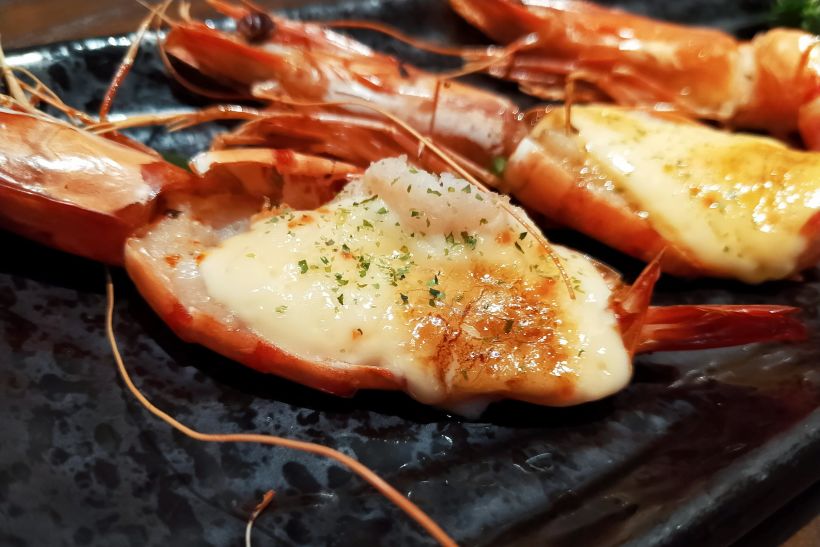 【明太子焗大虾】