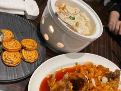 鹅肝葱油饼-九里云松·天香餐厅