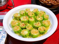 黄豆酱蒸胜瓜-绿雅居原生态农庄(小涌店)