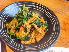 菠菜拌面筋-胖老汉椒麻鸡清真新疆菜(西御街店)