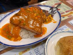 咖喱猪扒饭-金华冰厅