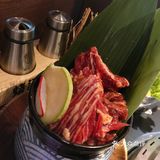 终于吃上晓明哥的烤肉啦[调皮]
