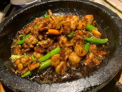 酱爆石锅蛙-绿茶餐厅(乐峰广场店)