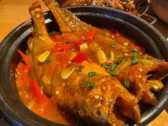 泡椒沙煲小黄鱼-顺香居·老字号湖北菜(江汉路店)